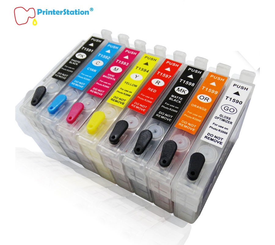 Separately EPSON R2000 New T159 Series Ink Cartridges 