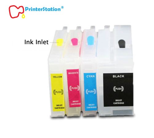 Refillable Ink Cartridges for HP Designjet T120 T520