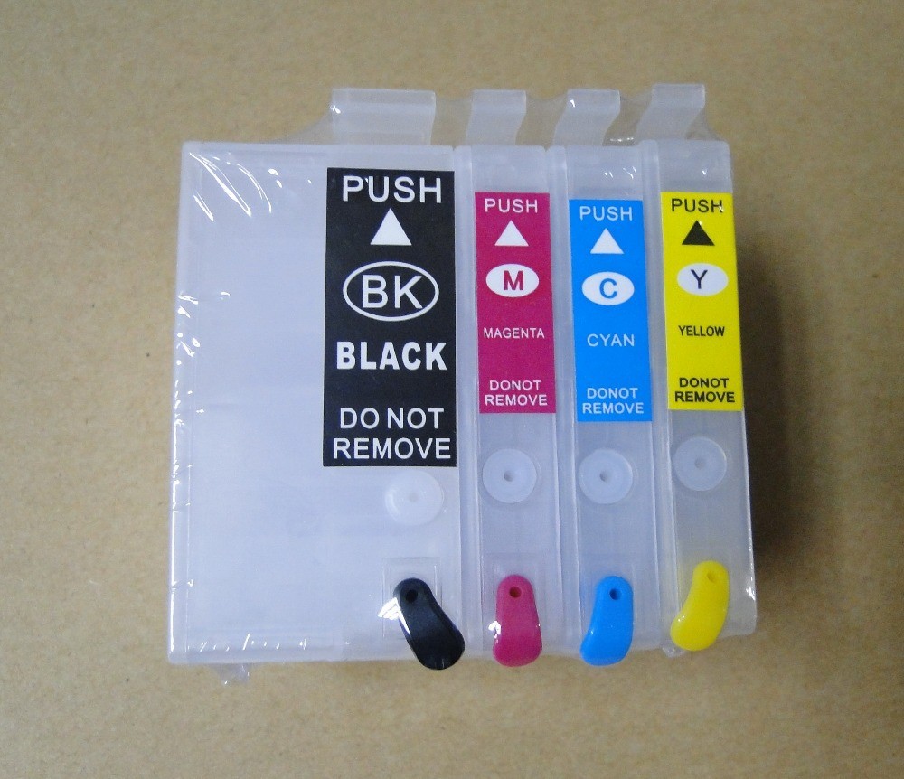 Empty Refillable Ink Cartridges for WF 7710