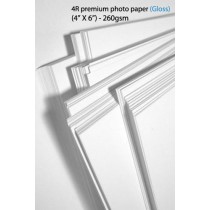 4R premium photo paper (gloss)