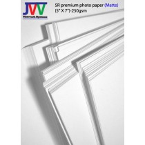 5R premium photo paper (matte)