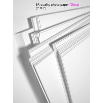 6R quality photo paper (Gloss)