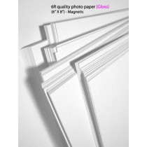 6R glossy magnetic photo paper