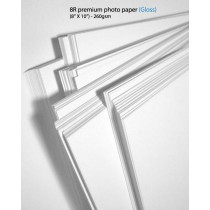 8R premium photo paper (gloss)