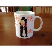 Personalised Wedding Day Anniversary Coffee Mug