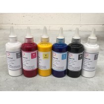 Refill DTF Ink (K M C Y W W) for Epson Printhead Printers