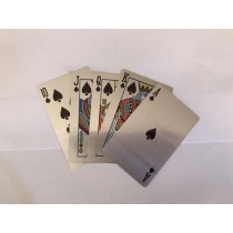 Metal Playing Card (Silver)