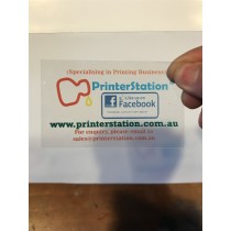 Plastic Business Card Printing (Front only)