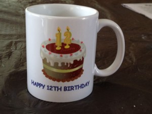 Personalised Birthday Coffee Mug