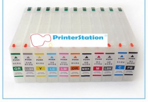 Refillable cartridges for epson 4000 4910