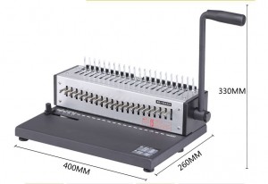 21 holes comb binding machine