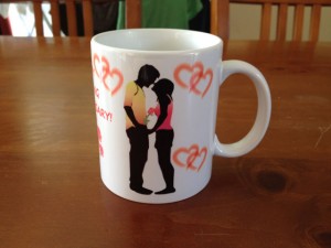 Personalised Wedding Day Anniversary Coffee Mug