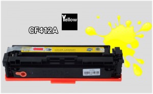 Refillable Toner Cartridge (Yellow) for HP M452DN