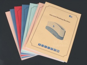 A4 color printing and binding (thermal binding)