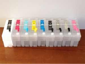 Empty Refillable Ink Cartridges for Epson SureColor SC-P600