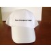 Personalised white cap