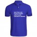 Personalised Colored Polo shirt with Your Characters and Vector Graphics