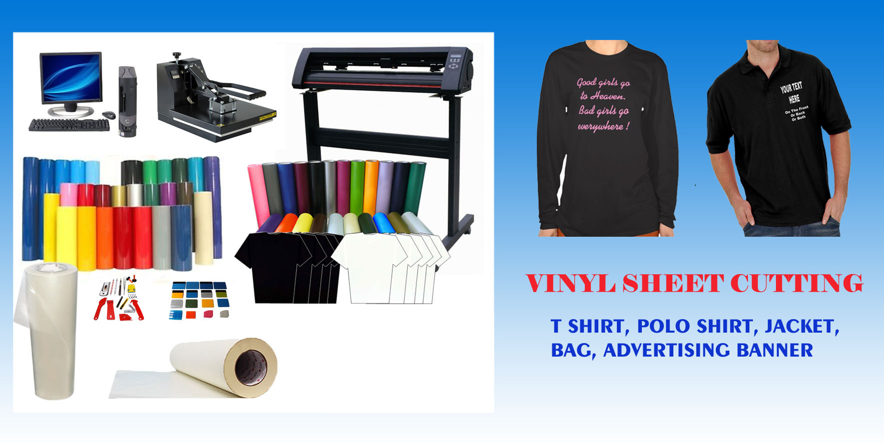 Vinyl Sheet Cutting- Click to purchase